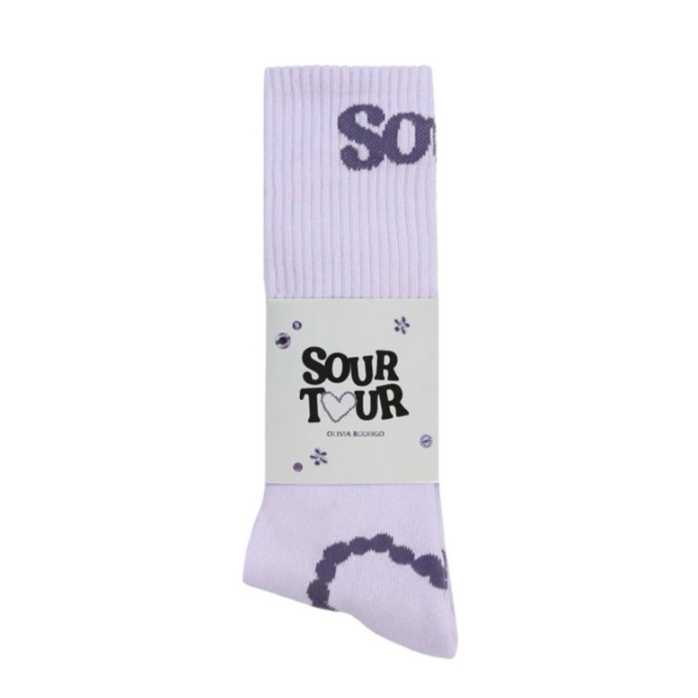 olivia rodrigo “sour tour” socks